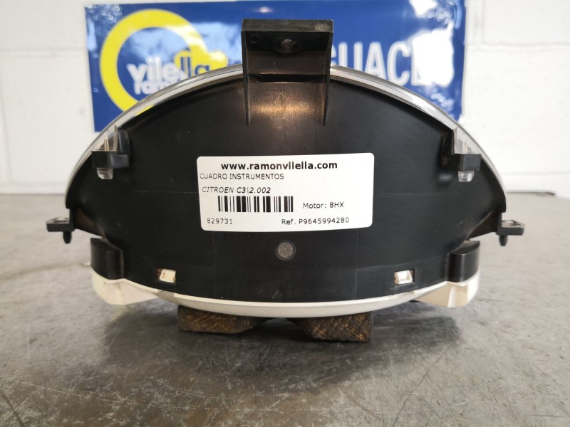 Recambio de cuadro instrumentos para citroen c3 1.4 hdi sx plus referencia OEM IAM P9645994280 216692400  Recambio de cuadro instrumentos para citroen c3 1.4 hdi sx plus referencia OEM IAM P9645994280 216692400