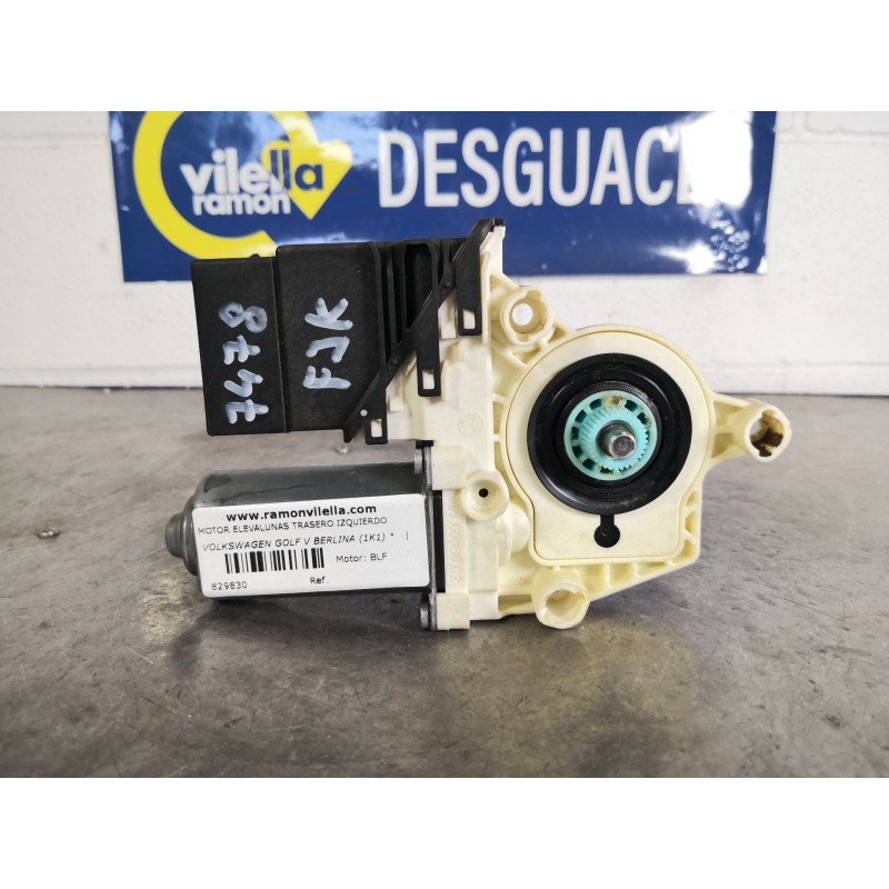 Recambio de motor elevalunas trasero izquierdo para volkswagen golf v berlina (1k1)  | 0.03 - 0.08  | 0.03 - 0.08 referencia OEM