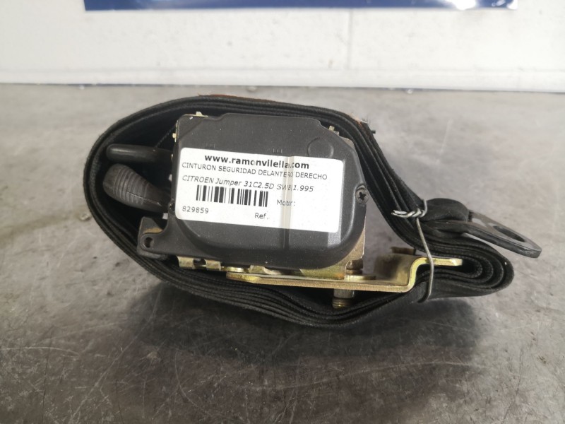 Recambio de cinturon seguridad delantero derecho para citroen jumper 31c2.5d swb referencia OEM IAM   