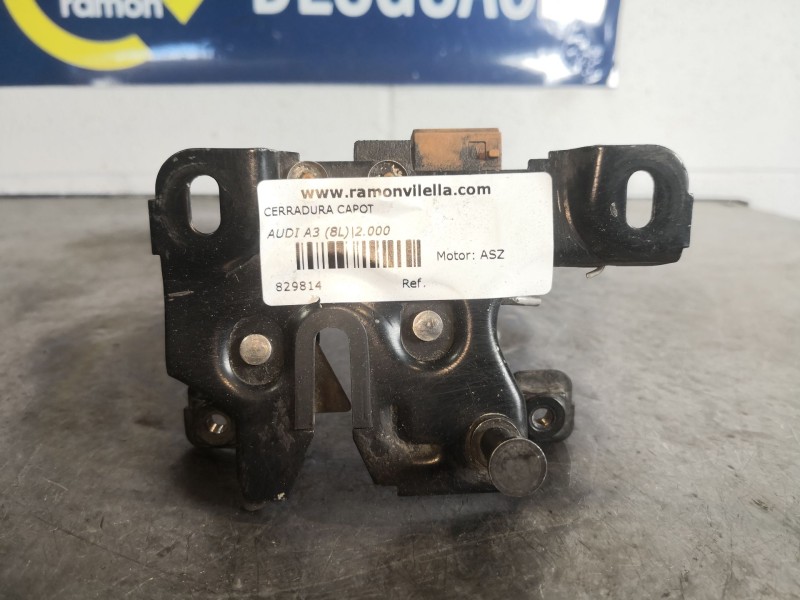 Recambio de cerradura capot para audi a3 (8l) 1.9 tdi ambiente referencia OEM IAM    Recambio de cerradura capot para audi a3 (8l) 1.9 tdi ambiente referencia OEM IAM