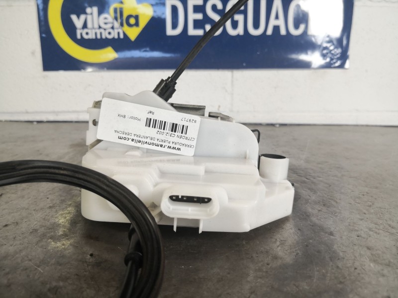 Recambio de cerradura puerta delantera derecha para citroen c3 1.4 hdi sx plus referencia OEM IAM    Recambio de cerradura puerta delantera derecha para citroen c3 1.4 hdi sx plus referencia OEM IAM