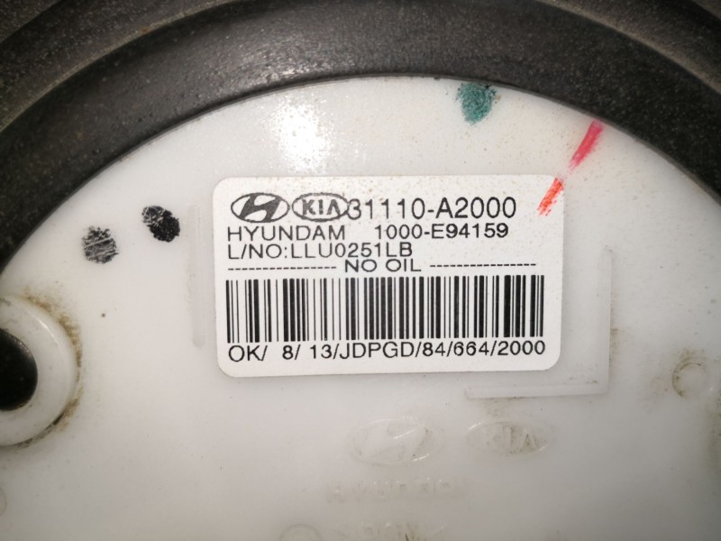 Recambio de aforador para kia ceed  | 0.12 - ...  | 0.12 - ... referencia OEM IAM 31110A2000 1000E94159  Recambio de aforador para kia ceed  | 0.12 - ...  | 0.12 - ... referencia OEM IAM 31110A2000 1000E94159