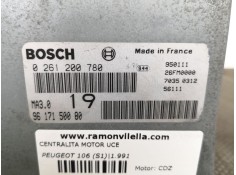 Recambio de centralita motor uce para peugeot 106 (s1) 1.0 referencia OEM IAM 0261200780 9617150080  2