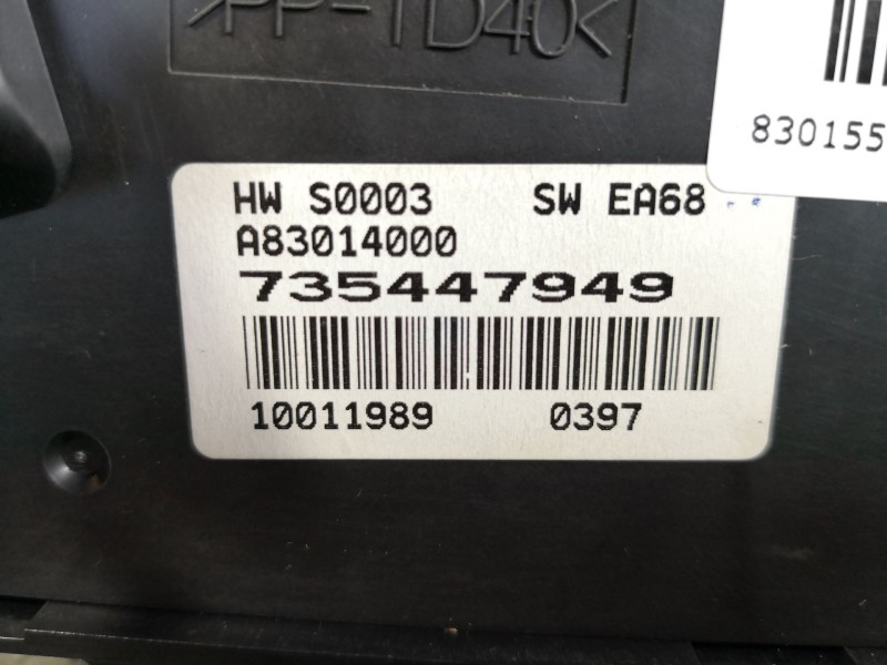 Recambio de mando climatizador para fiat punto 1.3 multijet 16v 90 dynamic referencia OEM IAM 735447949   Recambio de mando climatizador para fiat punto 1.3 multijet 16v 90 dynamic referencia OEM IAM 735447949