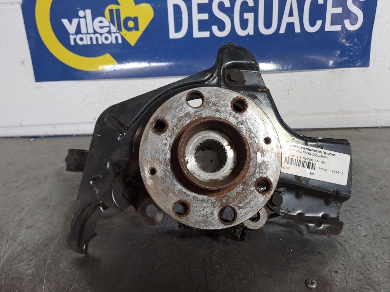 Recambio de mangueta delantera izquierda para fiat punto 1.3 multijet 16v 90 dynamic referencia OEM IAM    Recambio de mangueta delantera izquierda para fiat punto 1.3 multijet 16v 90 dynamic referencia OEM IAM