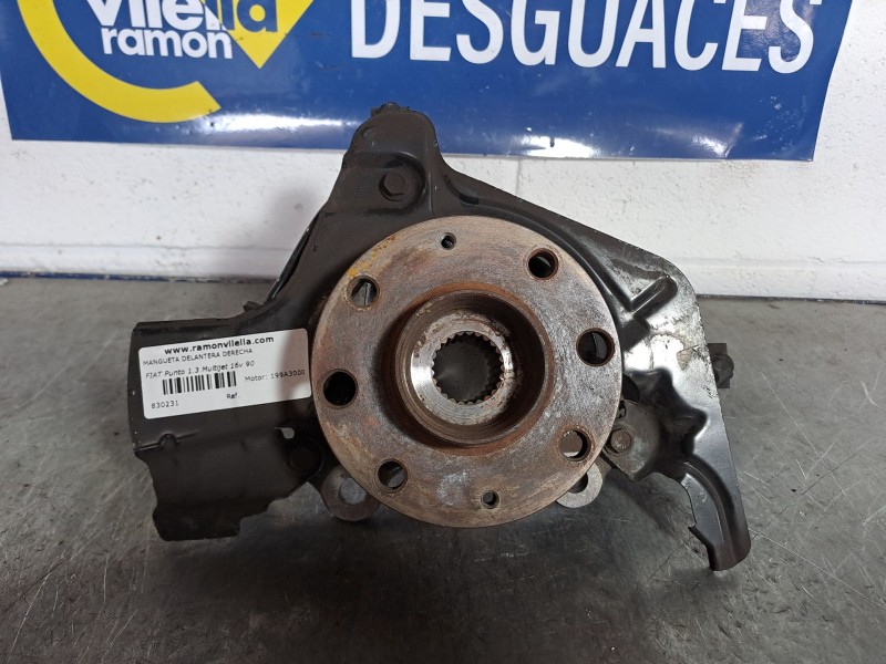 Recambio de mangueta delantera derecha para fiat punto 1.3 multijet 16v 90 dynamic referencia OEM IAM    Recambio de mangueta delantera derecha para fiat punto 1.3 multijet 16v 90 dynamic referencia OEM IAM