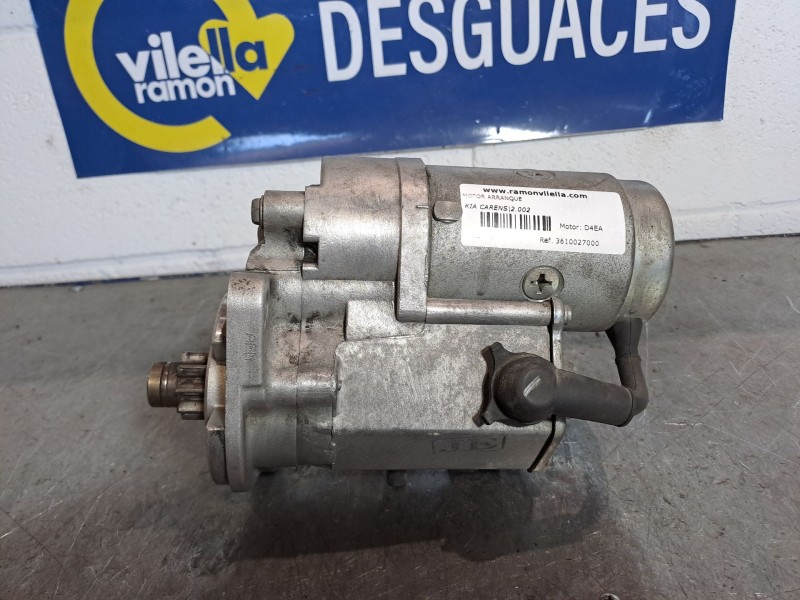 Recambio de motor arranque para kia carens 2.0 crdi ex monovolumen referencia OEM IAM 3610027000 031013170 