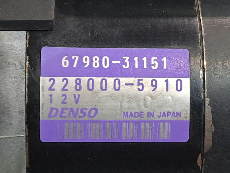 Recambio de motor arranque para aixam 400 cuatriciclo | ... 400 cuatriciclo | ... referencia OEM IAM 6798031151 2280005910 12V