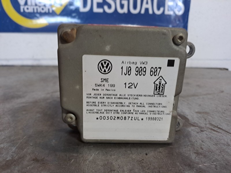 Recambio de centralita airbag para volkswagen passat berlina (3b2) 1.9 tdi referencia OEM IAM 5WK4199 1J0909607 VW3