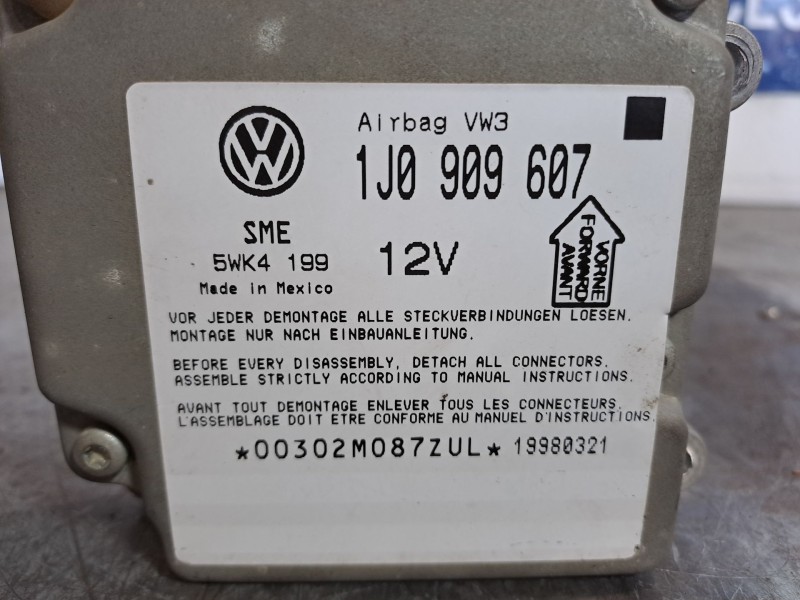 Recambio de centralita airbag para volkswagen passat berlina (3b2) 1.9 tdi referencia OEM IAM 5WK4199 1J0909607 VW3