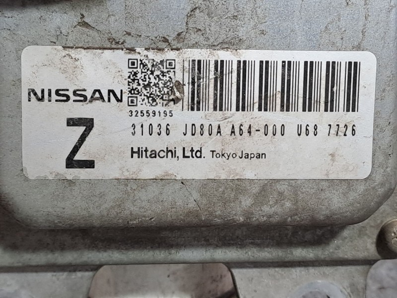 Recambio de centralita cambio automatico para nissan qashqai (j10) acenta referencia OEM IAM 31036JD30A A64000 U687726 Recambio de centralita cambio automatico para nissan qashqai (j10) acenta referencia OEM IAM 31036JD30A A64000 U687726