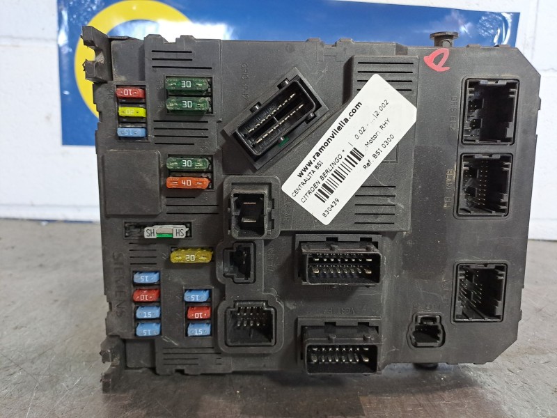 Recambio de centralita bsi para citroen berlingo  | 0.02 - ...  | 0.02 - ... referencia OEM IAM BSI0300  