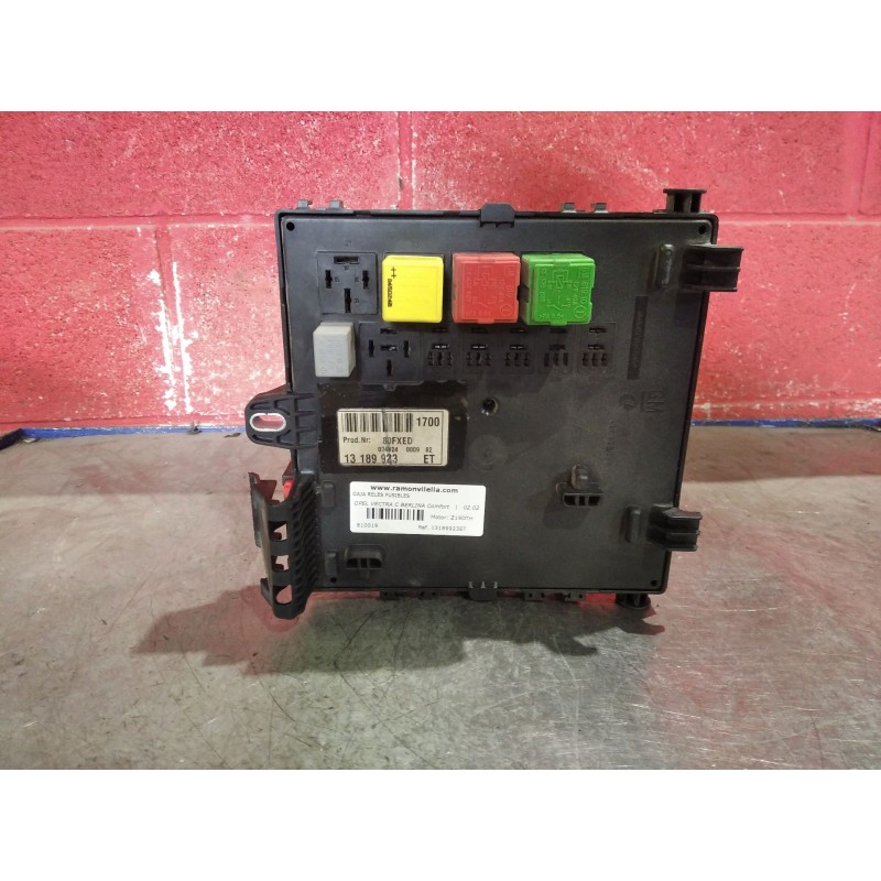 Recambio de caja reles fusibles para opel vectra c berlina comfort | 02.02 - 12.05 comfort | 02.02 - 12.05 referencia OEM IAM 13