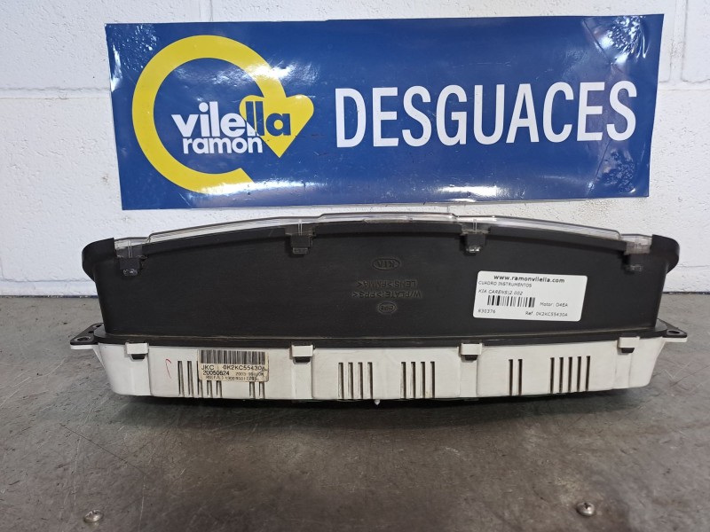 Recambio de cuadro instrumentos para kia carens 2.0 crdi ex monovolumen referencia OEM IAM 0K2KC55430A 20050624  Recambio de cuadro instrumentos para kia carens 2.0 crdi ex monovolumen referencia OEM IAM 0K2KC55430A 20050624