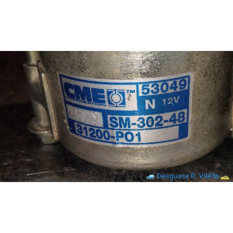 Recambio de motor arranque para honda civic coupe (ej6/8) 1.6 sr (ej8) | 02.96 - 12.98 1.6 sr (ej8) | 02.96 - 12.98 referencia O