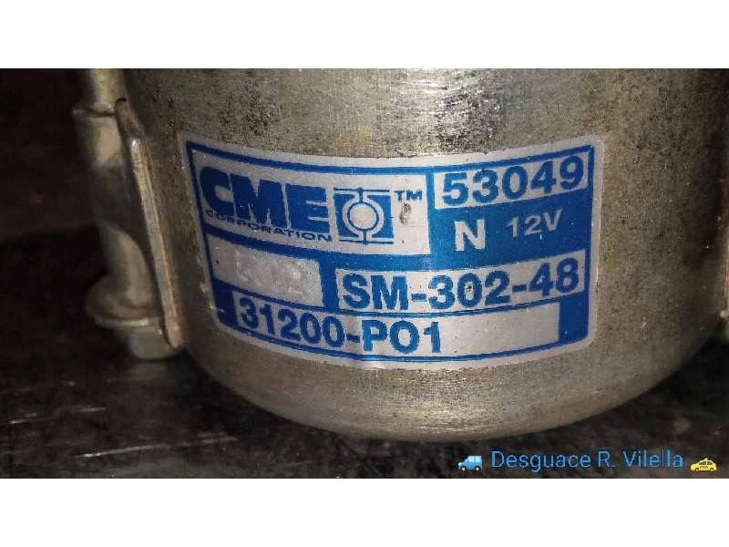 Recambio de motor arranque para honda civic coupe (ej6/8) 1.6 sr (ej8) | 02.96 - 12.98 1.6 sr (ej8) | 02.96 - 12.98 referencia O