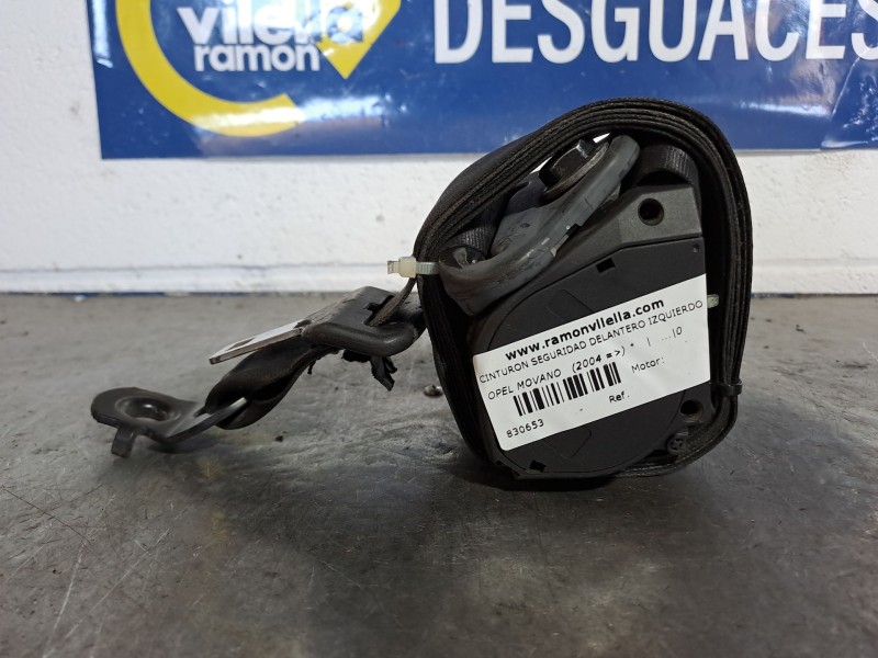 Recambio de cinturon seguridad delantero izquierdo para opel movano (2004 =>)  | ... movano (2004 =>)  | ... referencia OEM IAM  Recambio de cinturon seguridad delantero izquierdo para opel movano (2004 =>)  | ... movano (2004 =>)  | ... referencia OEM IAM