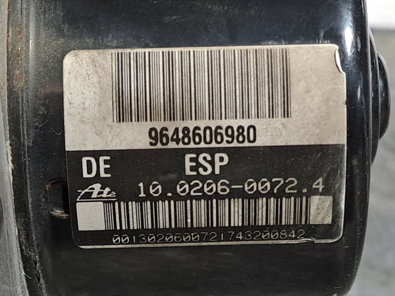 Recambio de abs para citroen c5 berlina 2.2 hdi fap referencia OEM IAM 9648606980  