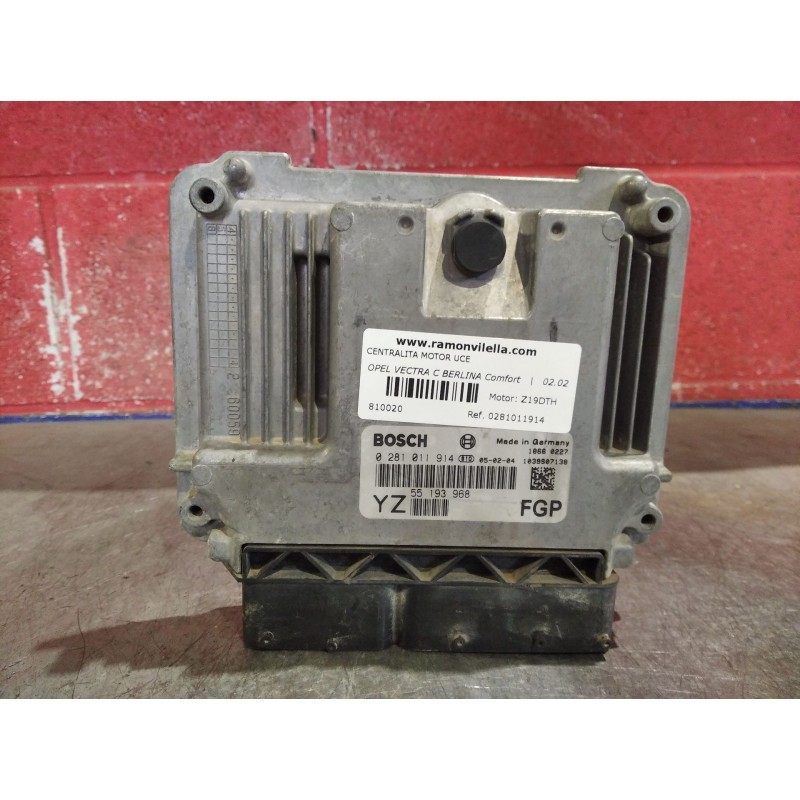 Recambio de centralita motor uce para opel vectra c berlina comfort | 02.02 - 12.05 comfort | 02.02 - 12.05 referencia OEM IAM 0