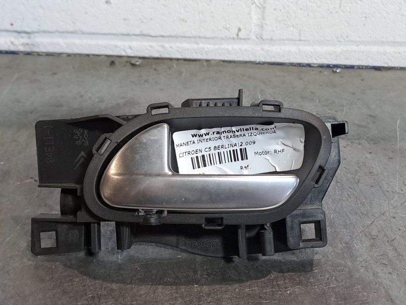 Recambio de maneta interior trasera izquierda para citroen c5 berlina business referencia OEM IAM    Recambio de maneta interior trasera izquierda para citroen c5 berlina business referencia OEM IAM