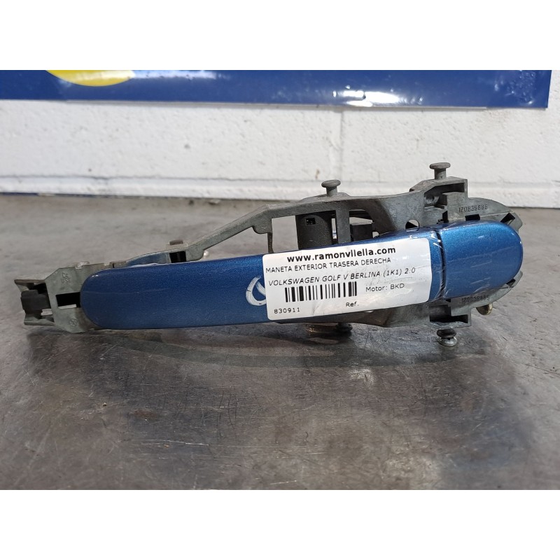 Recambio de maneta exterior trasera derecha para volkswagen golf v berlina (1k1) 2.0 tdi | 0.03 - 0.08 2.0 tdi | 0.03 - 0.08 ref