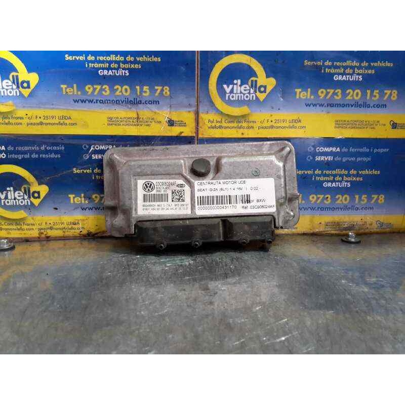 Recambio de centralita motor uce para seat ibiza (6l1) 1.4 16v | 0.02 - ... 1.4 16v | 0.02 - ... referencia OEM IAM 03C906024AF 