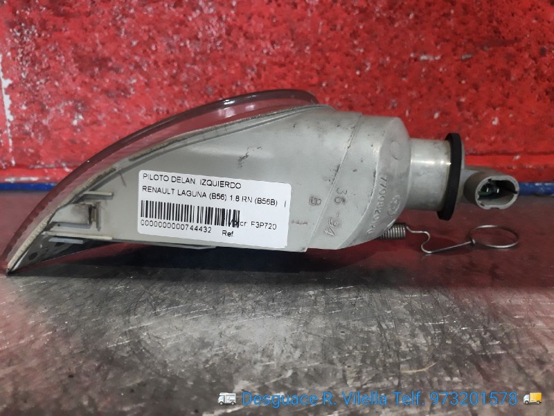 Recambio de piloto delan. izquierdo para renault laguna (b56) 1.8 rn (b56b) | 12.96 - 12.97 1.8 rn (b56b) | 12.96 - 12.97 refere