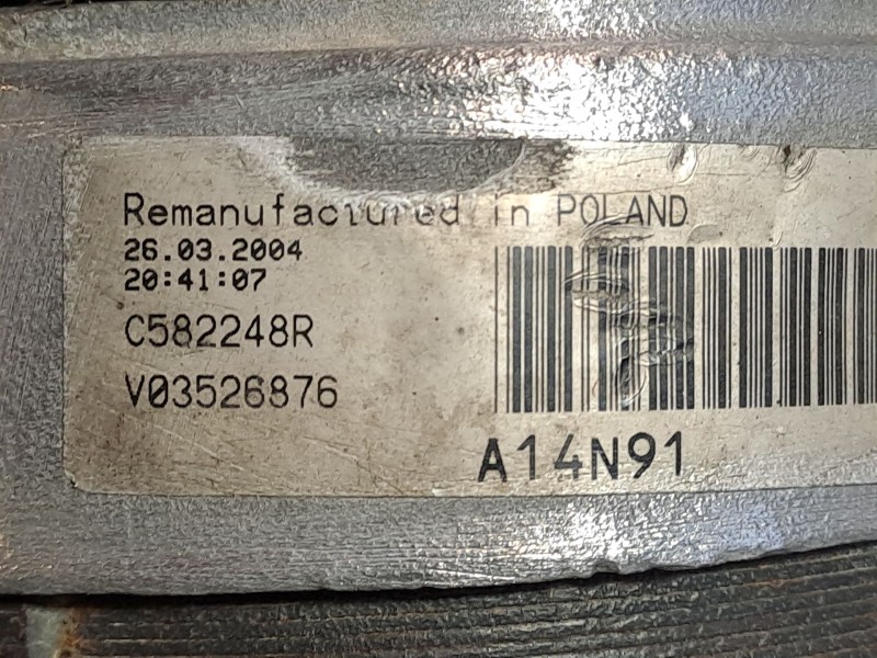 Recambio de alternador para citroen c 25 caja cerrada referencia OEM IAM A14N91   Recambio de alternador para citroen c 25 caja cerrada referencia OEM IAM A14N91