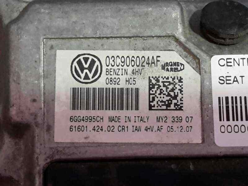Recambio de centralita motor uce para seat ibiza (6l1) 1.4 16v | 0.02 - ... 1.4 16v | 0.02 - ... referencia OEM IAM 03C906024AF 