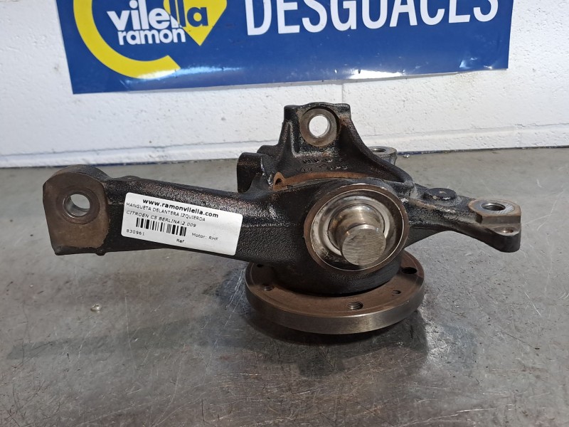 Recambio de mangueta delantera izquierda para citroen c5 berlina business referencia OEM IAM    Recambio de mangueta delantera izquierda para citroen c5 berlina business referencia OEM IAM