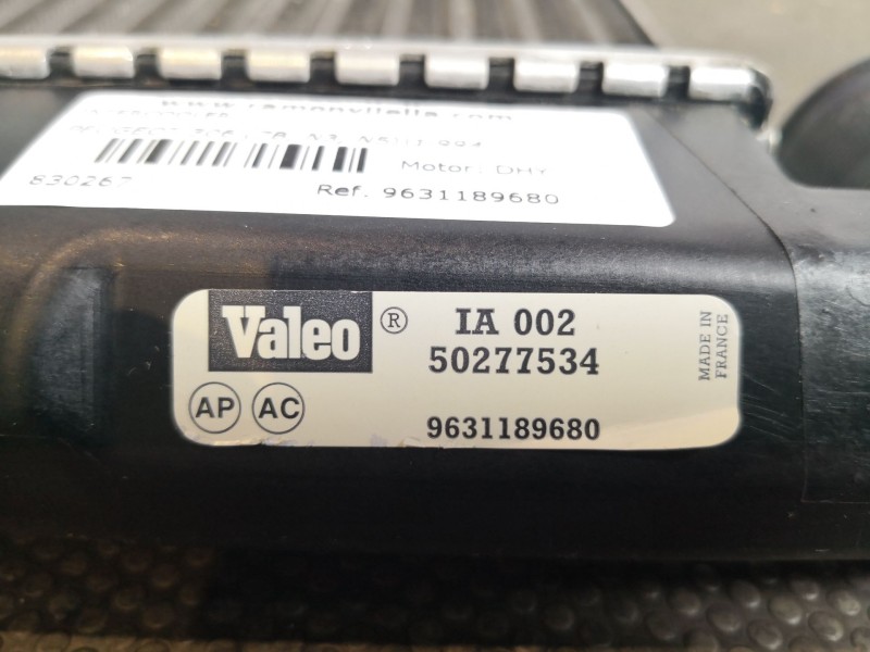 Recambio de intercooler para peugeot 306 (7b, n3, n5) 1.9 d referencia OEM IAM 9631189680   Recambio de intercooler para peugeot 306 (7b, n3, n5) 1.9 d referencia OEM IAM 9631189680