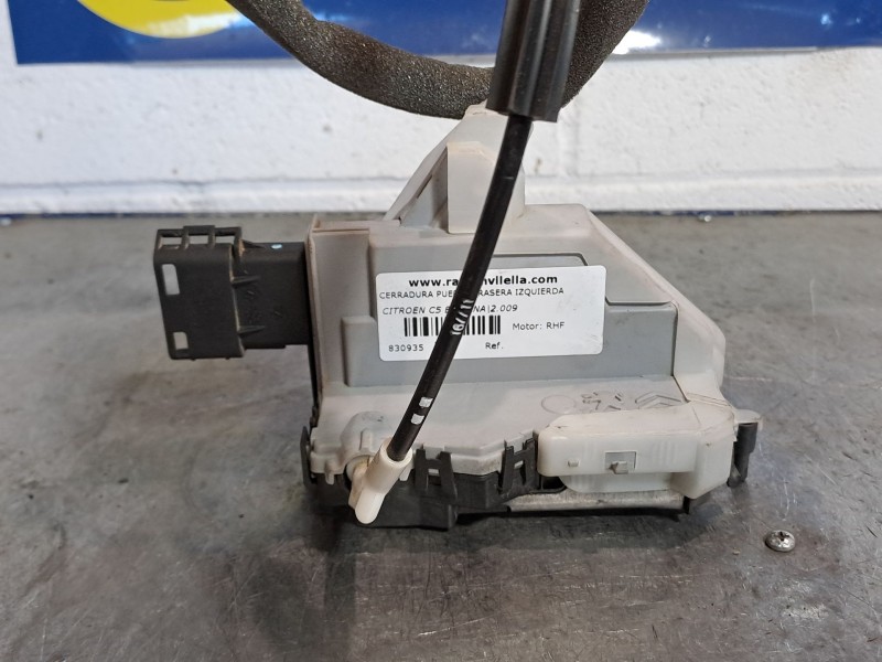 Recambio de cerradura puerta trasera izquierda para citroen c5 berlina business referencia OEM IAM    Recambio de cerradura puerta trasera izquierda para citroen c5 berlina business referencia OEM IAM