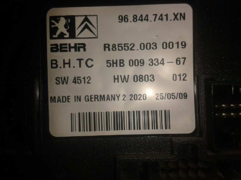 Recambio de mando climatizador para peugeot 407 sport | 07.07 - 12.09 sport | 07.07 - 12.09 referencia OEM IAM 5HB009334-67  