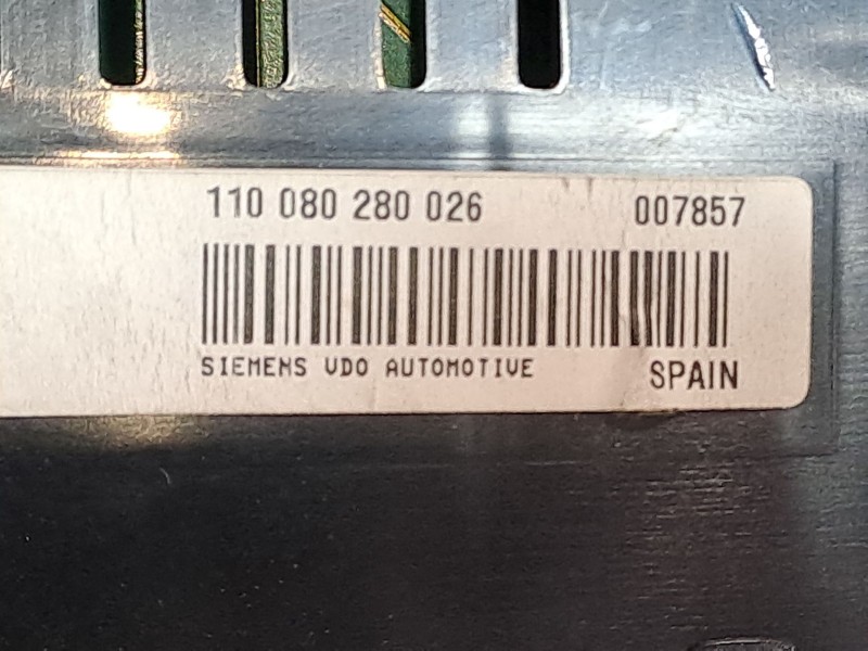 Recambio de cuadro instrumentos para seat leon (1p1)  | 0.05 - ...  | 0.05 - ... referencia OEM IAM 1P0920823F 110080280026  Recambio de cuadro instrumentos para seat leon (1p1)  | 0.05 - ...  | 0.05 - ... referencia OEM IAM 1P0920823F 110080280026