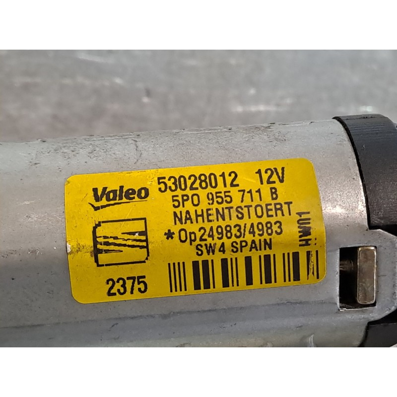 Recambio de motor limpia trasero para seat leon (1p1)  | 0.05 - ...  | 0.05 - ... referencia OEM IAM 53028012 5P0955711B 