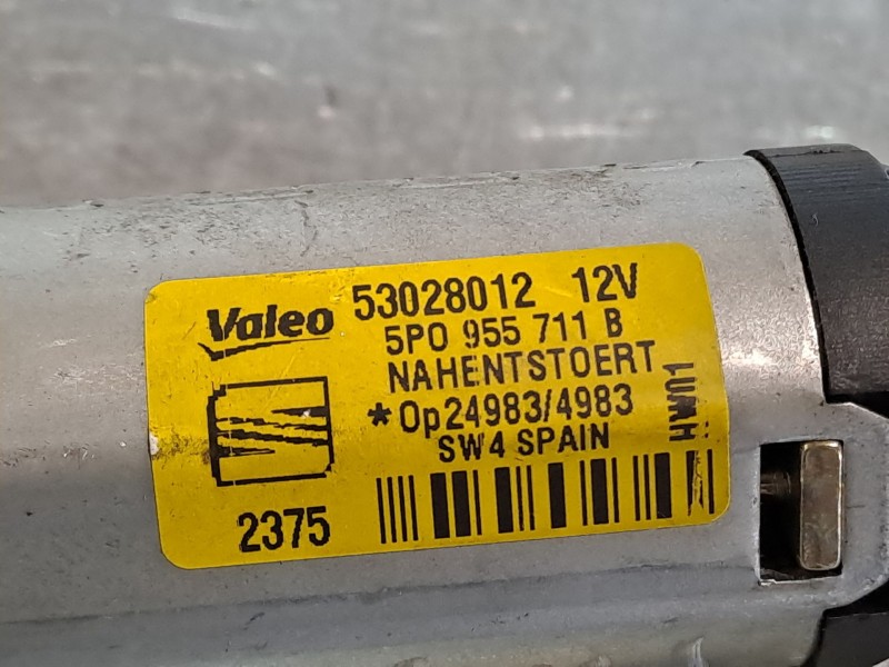 Recambio de motor limpia trasero para seat leon (1p1)  | 0.05 - ...  | 0.05 - ... referencia OEM IAM 53028012 5P0955711B 