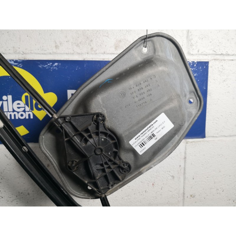 Recambio de elevalunas trasero derecho para volkswagen golf v berlina (1k1) 2.0 tdi | 0.03 - 0.08 2.0 tdi | 0.03 - 0.08 referenc