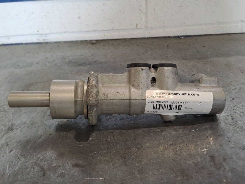 Recambio de bomba freno para opel movano (2004 =>)  | ... movano (2004 =>)  | ... referencia OEM IAM    Recambio de bomba freno para opel movano (2004 =>)  | ... movano (2004 =>)  | ... referencia OEM IAM