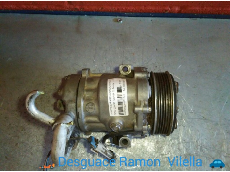 Recambio de compresor aire acondicio. para opel combo (corsa c) familiar | 0.01 - ... referencia OEM IAM SD6VBBF  