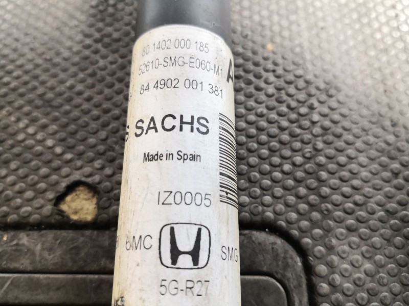 Recambio de amortiguador trasero para honda civic berlina 5 (fk)  | 0.05 - ...  | 0.05 - ... referencia OEM IAM 52610SMGE060M1  
