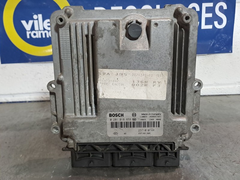 Recambio de centralita motor uce para renault scenic iii authentique referencia OEM IAM 0281018659  