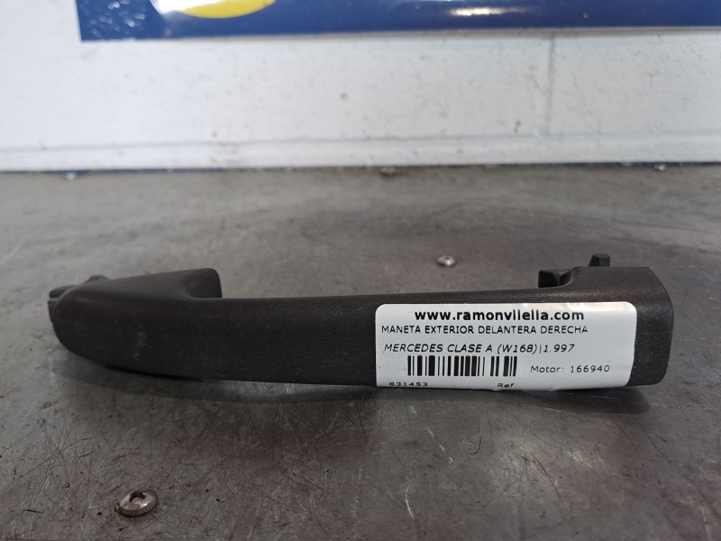 Recambio de maneta exterior delantera derecha para mercedes clase a (w168) 1.4 cat referencia OEM IAM   