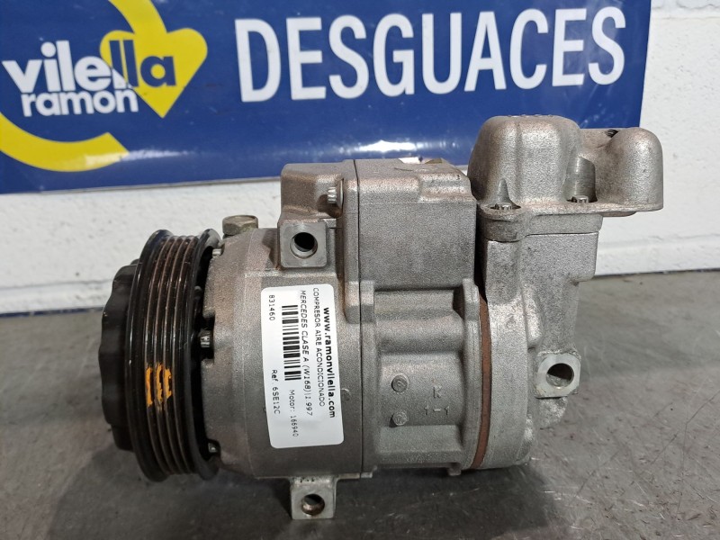 Recambio de compresor aire acondicionado para mercedes clase a (w168) 1.4 cat referencia OEM IAM 6SE12C  