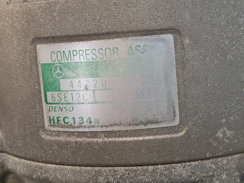 Recambio de compresor aire acondicionado para mercedes clase a (w168) 1.4 cat referencia OEM IAM 6SE12C  