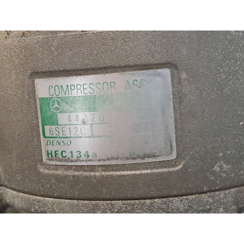 Recambio de compresor aire acondicionado para mercedes clase a (w168) 1.4 cat referencia OEM IAM 6SE12C  