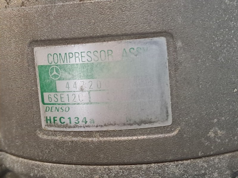 Recambio de compresor aire acondicionado para mercedes clase a (w168) 1.4 cat referencia OEM IAM 6SE12C  