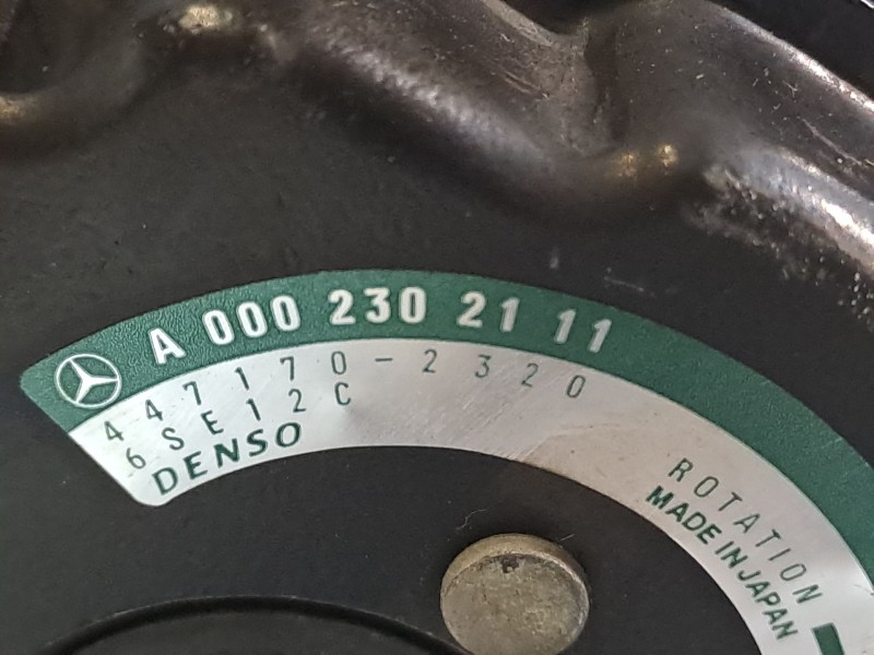 Recambio de compresor aire acondicionado para mercedes clase a (w168) 1.4 cat referencia OEM IAM 6SE12C  