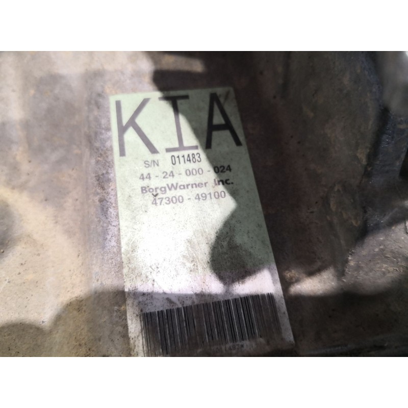 Recambio de caja cambios para kia sorento 2.5 crdi cat | 0.02 - 0.10 2.5 crdi cat | 0.02 - 0.10 referencia OEM IAM BL BL7462323 