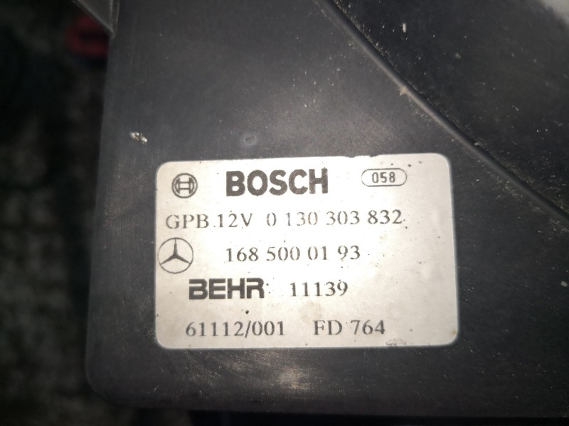 Recambio de electroventilador para mercedes clase a (w168) 1.4 cat referencia OEM IAM   