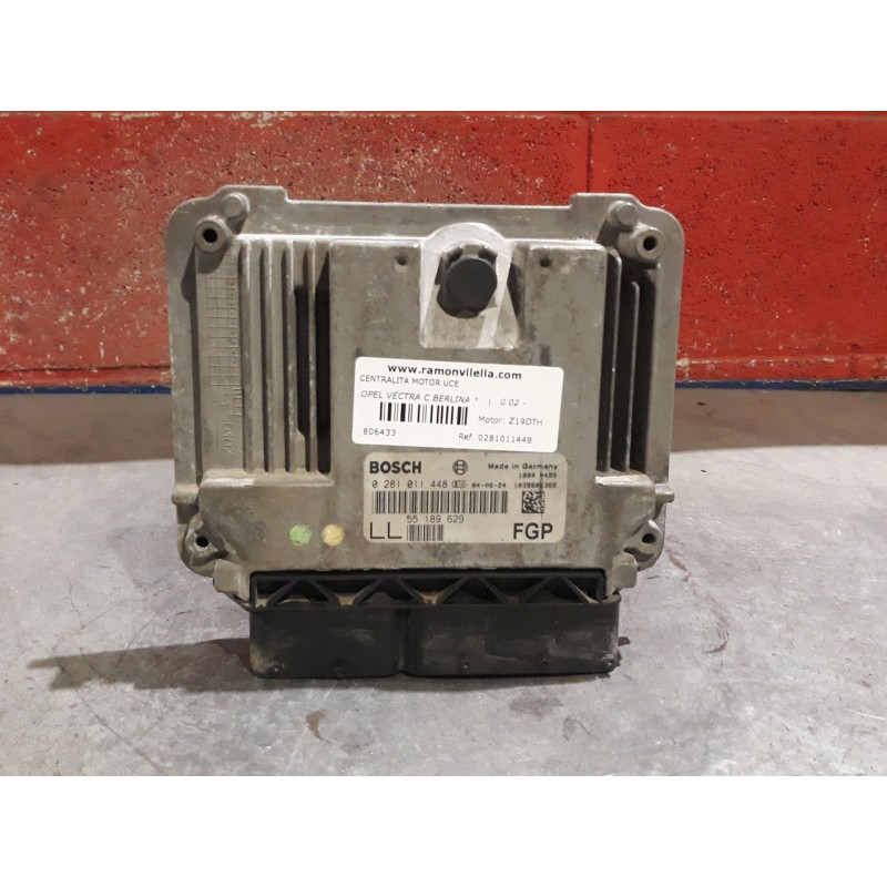 Recambio de centralita motor uce para opel vectra c berlina  | 0.02 - 0.05  | 0.02 - 0.05 referencia OEM IAM 0281011448  